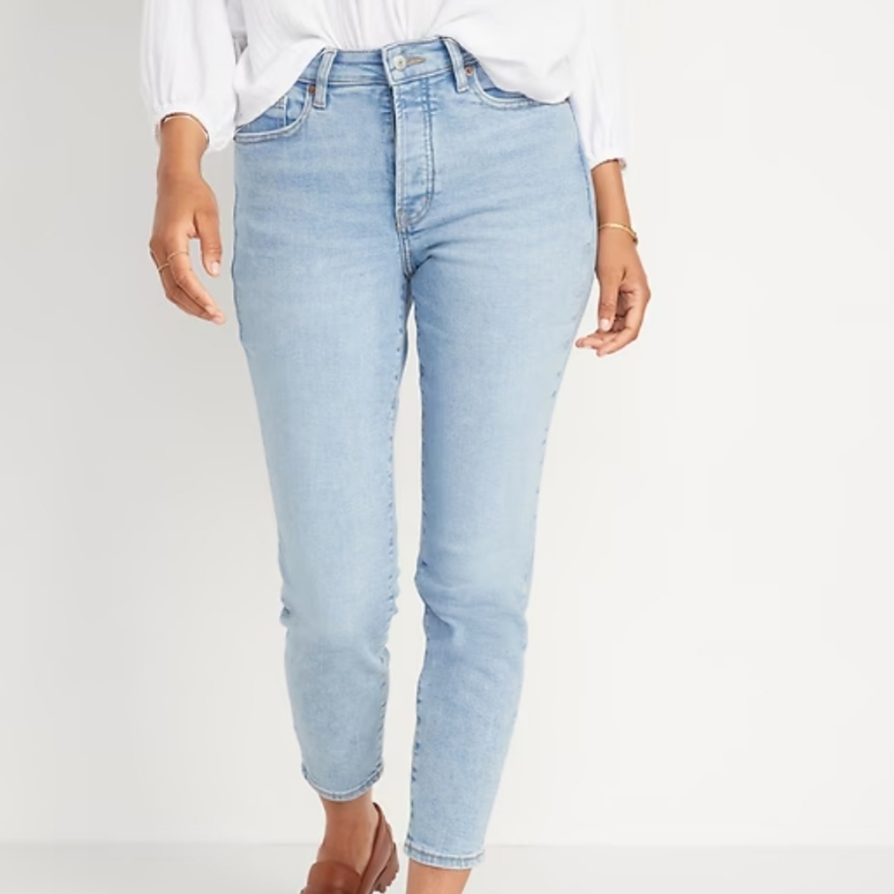 Women’s High-Rise Straight Extra-Stretch Jeans - 12
